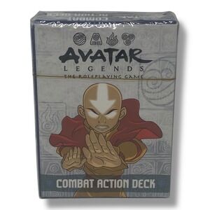 Avatar Legends The Roleplaying Game Combat Action Deck New‎ Sealed Nickelodeon